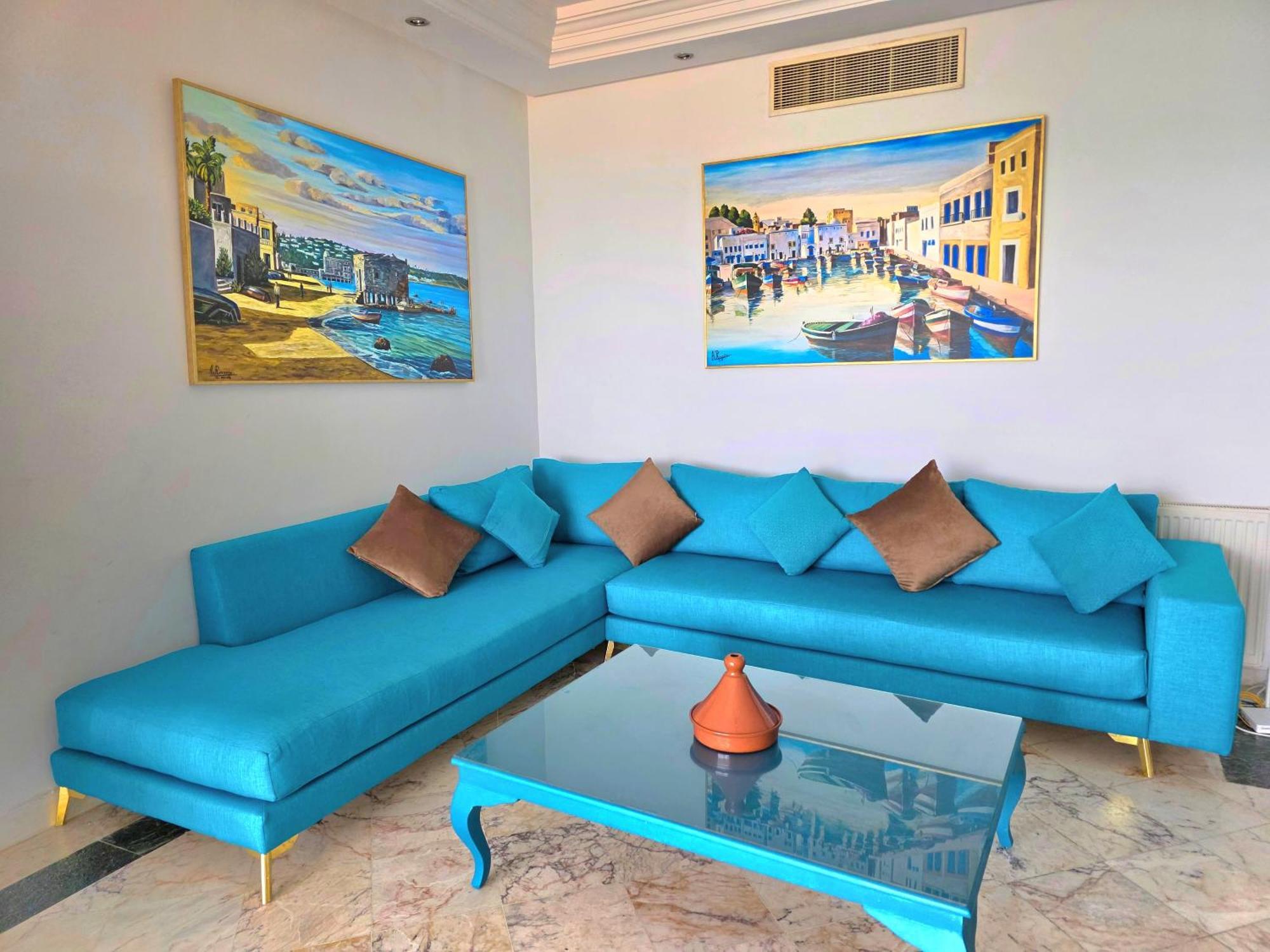 Ferienwohnung La Perle Bleue La Goulette Exterior foto